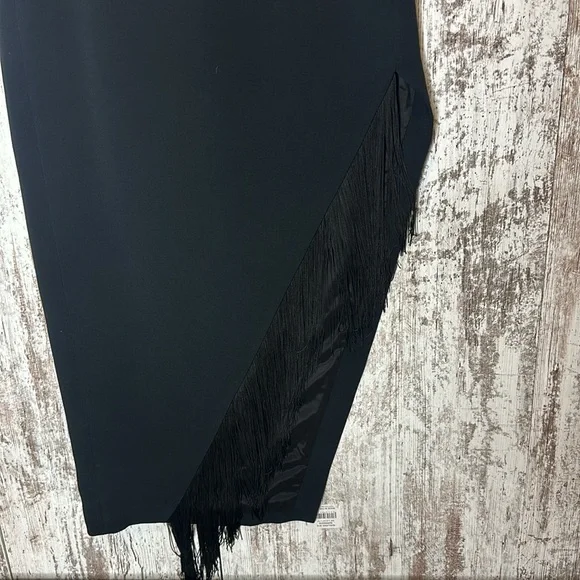 David KomaSleeveless Fringe Hem Dress NWT Size US 4 UK8